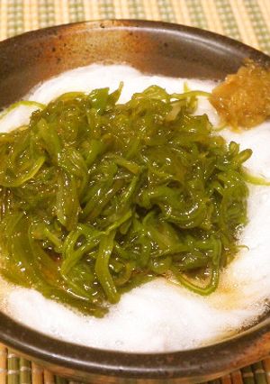 長いもとめかぶのポン酢がけ-レシピのメイン写真