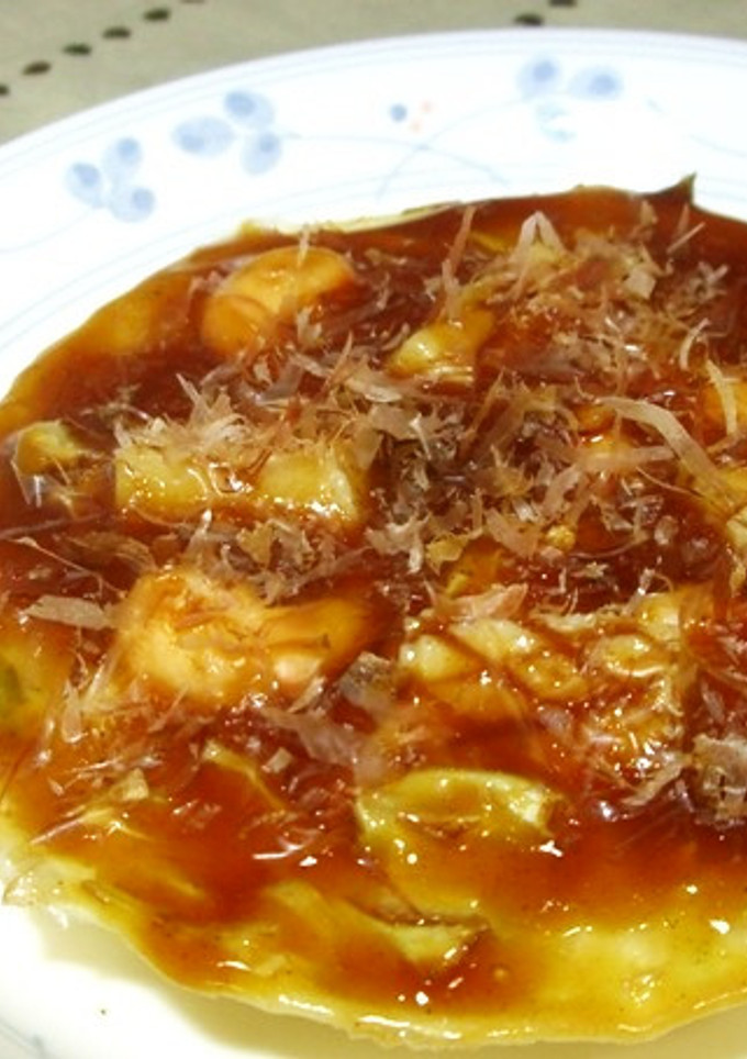 業務用介護食　海鮮お好み焼き-レシピのメイン写真