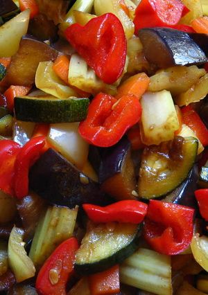 野菜の黒炒め-レシピのメイン写真
