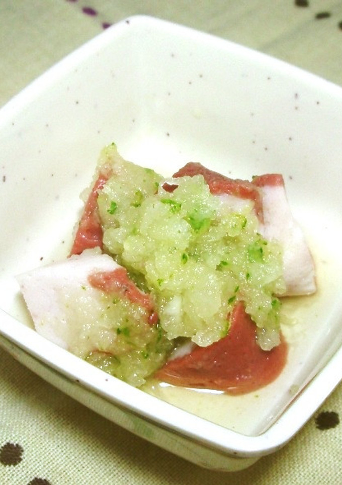 業務用介護食　たこのみぞれ和え-レシピのメイン写真