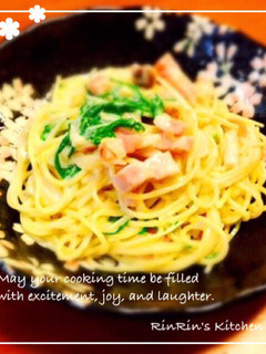 具材なんでも☆クリームパスタ-レシピのメイン写真