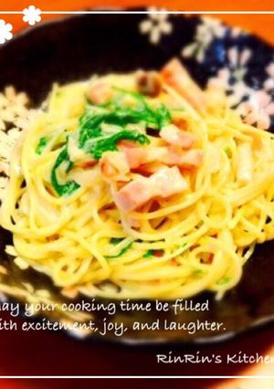 具材なんでも☆クリームパスタ-レシピのメイン写真