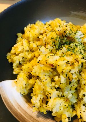 シンプル炒飯●バジル＆カレー粉チャーハン-レシピのメイン写真