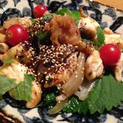 รูปของ 夏バテ対策！簡単さっぱり鶏シソ丼！