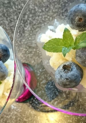 ヨーグルトシャーベット-レシピのメイン写真