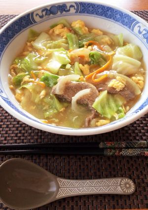 インスタントで本格あんかけラーメン-レシピのメイン写真