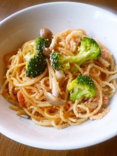 明太子の炒めパスタ♪-レシピのメイン写真