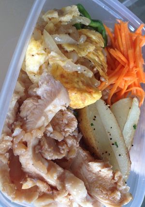 調味料2つ☆焼肉風ピラフ-レシピのメイン写真
