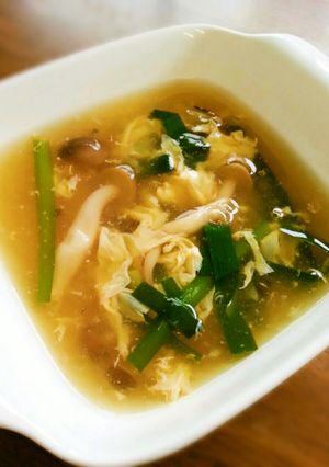 糀の実DXで作る和風たまごスープ-レシピのメイン写真