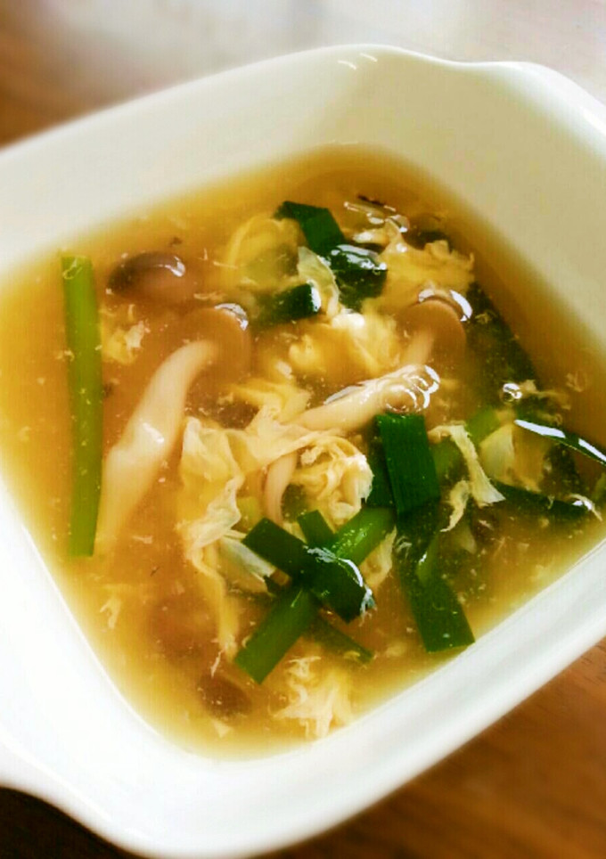 糀の実DXで作る和風たまごスープ-レシピのメイン写真