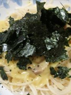 カルボナーラきび麺-レシピのメイン写真