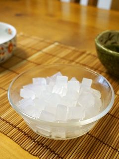 簡単☆あんみつ用の寒天の作り方-レシピのメイン写真