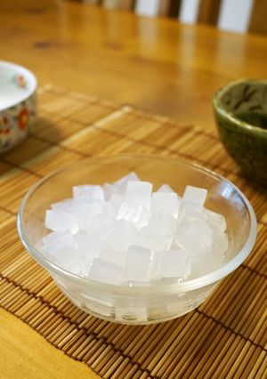 簡単☆あんみつ用の寒天の作り方-レシピのメイン写真
