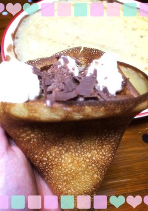 もっちりクレープ-レシピのメイン写真