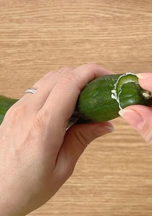 30秒で美味しさUP！きゅうりのアク抜き-レシピのメイン写真
