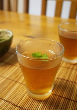 冷たい☆麦茶ゼリー-レシピのメイン写真