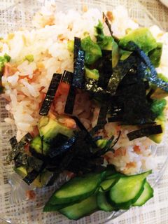 塩鮭とアボガドのちらし寿司-レシピのメイン写真