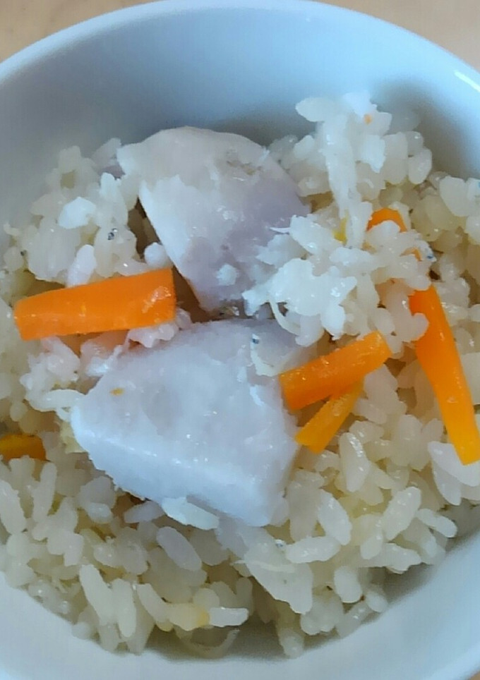 秋✨里芋とチリメンの炊き込みご飯☆-レシピのメイン写真