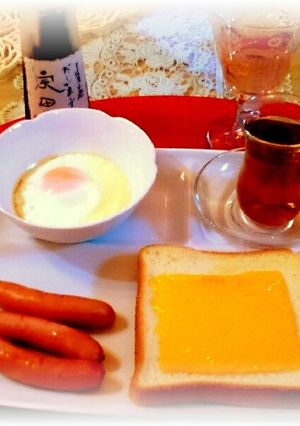 ヘルシオ で　モーニングセット　-レシピのメイン写真