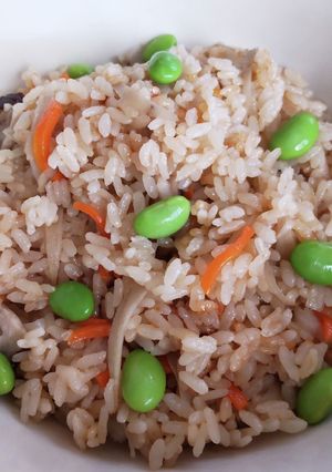 余った煮汁リメイク＊コクうま炊き込みご飯-レシピのメイン写真