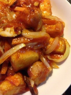お豆腐でかさ増し酢豚!-レシピのメイン写真