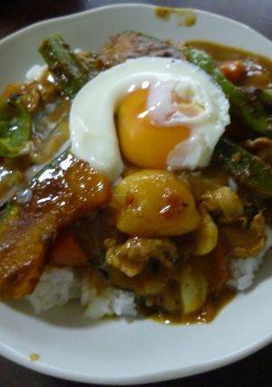 夏野菜★ごろごろ★カレー　-レシピのメイン写真