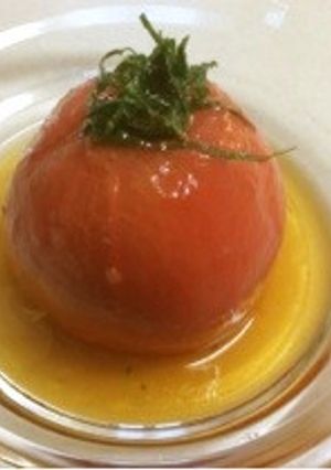 丸ごと冷やしトマトサラダ-レシピのメイン写真