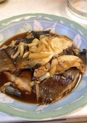 今夜はカレイの煮付け(^^)-レシピのメイン写真