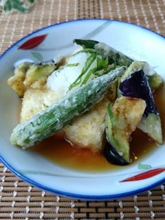 夏は冷やして☆揚げ出し豆腐なすオクラ★-レシピのメイン写真