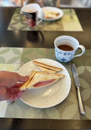 簡単☆ハムとチーズのホットサンド-レシピのメイン写真