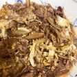 ごぼうと牛肉の柳川風