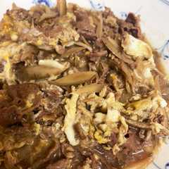 รูปของ ごぼうと牛肉の柳川風