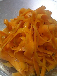 にんじんだけのレンチンサラダ-レシピのメイン写真
