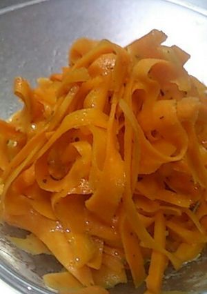 にんじんだけのレンチンサラダ-レシピのメイン写真