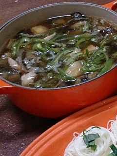 野菜たっぷり☆つけ麺風そうめん-レシピのメイン写真