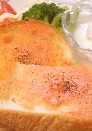 明太子トースト-レシピのメイン写真