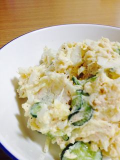 ツナポテトサラダ-レシピのメイン写真