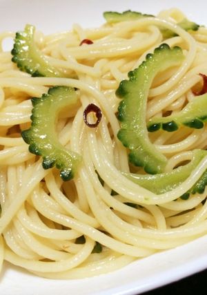 ゴーヤのペペロンチーノ-レシピのメイン写真