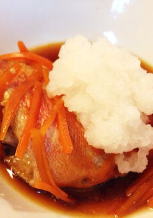 赤魚の煮付けオロシのせ-レシピのメイン写真