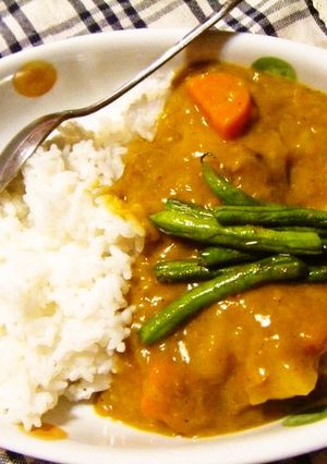 ルーなしカレー玉ねぎたっぷり米l粉仕上げ-レシピのメイン写真