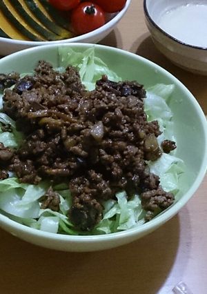 ジャージャーうどん-レシピのメイン写真