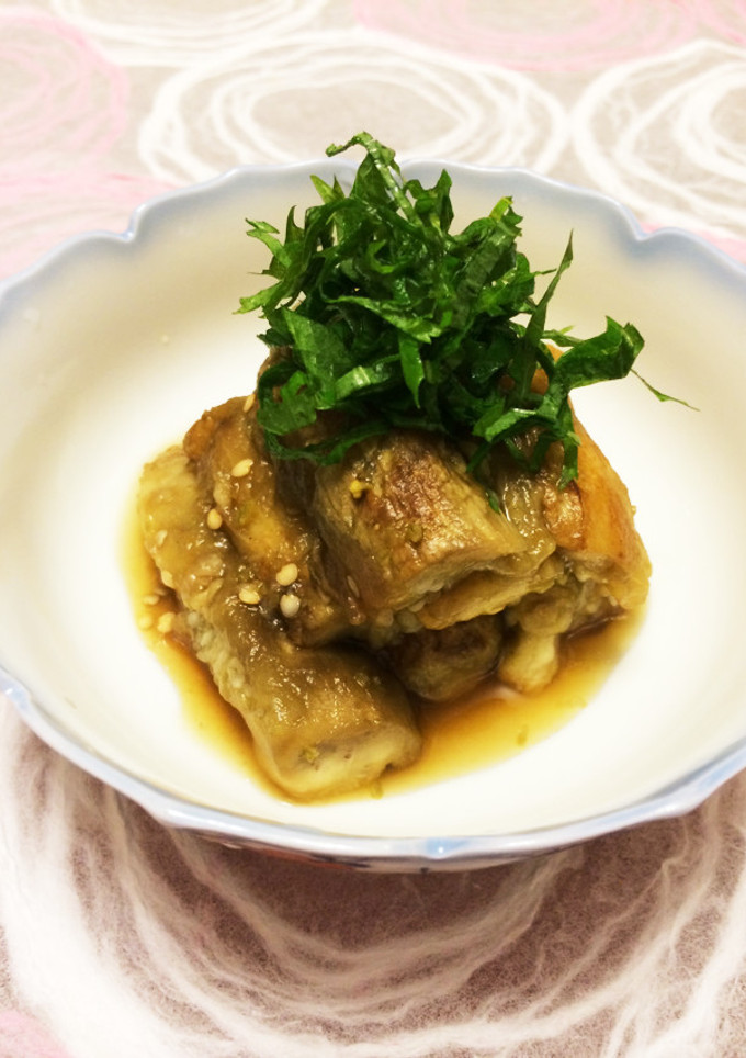 絶品♪柚子胡椒で焼きナス-レシピのメイン写真
