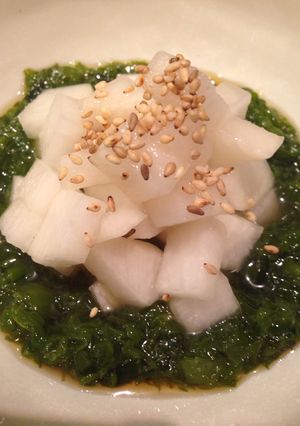 めかぶと角切り大根の和え物-レシピのメイン写真