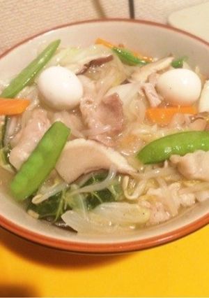 塩ベースの中華丼☆いちお八宝菜（笑）-レシピのメイン写真