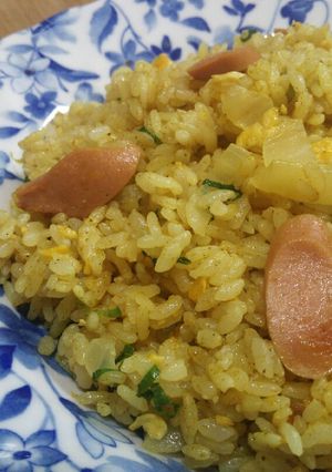 簡単♪カレーチャーハン♥-レシピのメイン写真