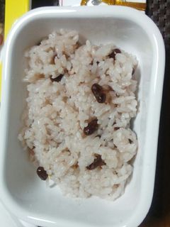 市販の素で手抜き赤飯-レシピのメイン写真