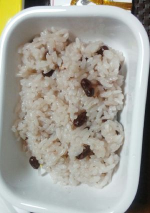 市販の素で手抜き赤飯-レシピのメイン写真