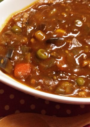 ランチにも！夏野菜たっぷりキーマカレー-レシピのメイン写真