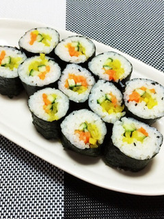 お家でキンパ!-レシピのメイン写真
