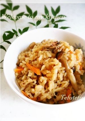 これはうまい！鯖の水煮缶で炊き込みご飯-レシピのメイン写真